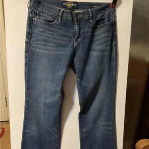 Lucky Brand Women's Dark Blue Bootcut Jeans 8/29